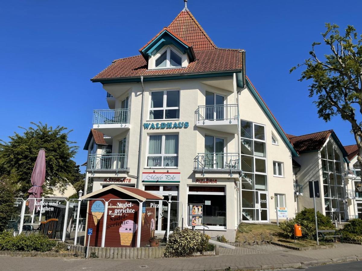 Apartment Ostseerose Ein Strandkorb Ist Im Sommer Inclusive Zempin Bagian luar foto