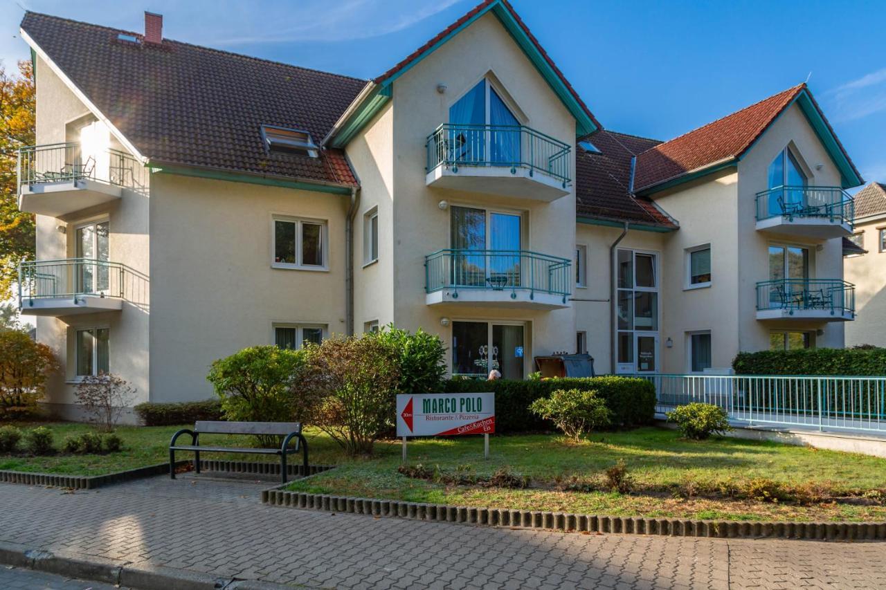 Apartment Ostseerose Ein Strandkorb Ist Im Sommer Inclusive Zempin Bagian luar foto